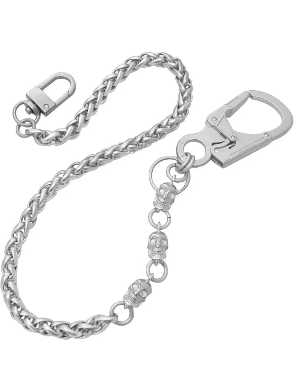 Punk Skull Chain Pants Wallet for Men | Anti-Theft Biker Key Accessory